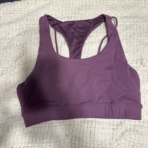 AYBL Plum Racerback Sports Bra